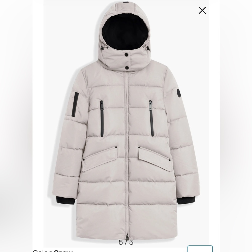 Noize Snow Puffer Jacket with Faux Fur Trim - Picture 11 of 11
